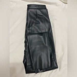 Zara leather pants